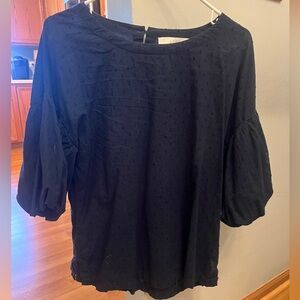 Adorable Navy Loft Top